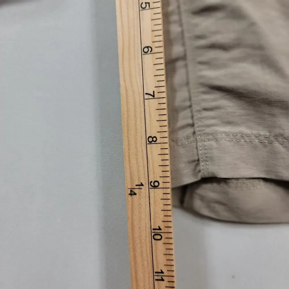 The North Face Cargo Shorts Men's Medium Tan Stretch Summer‎ Beach Regular Fit